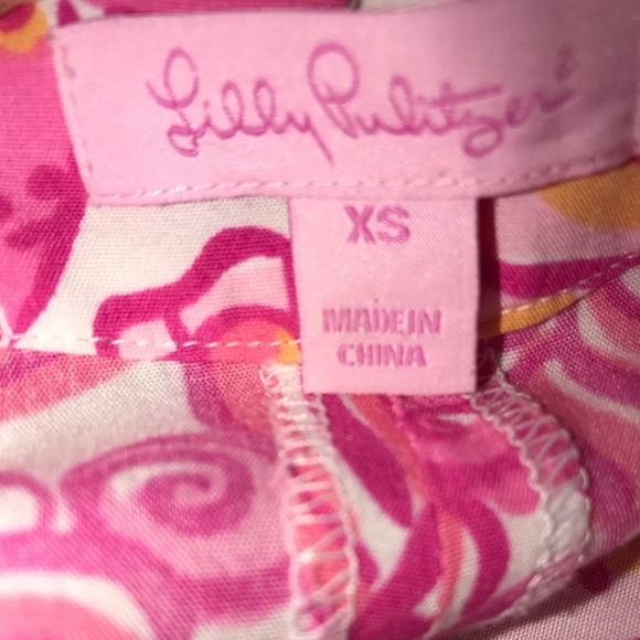 Lilly Pulitzer patterned 3/4 sleeve dress💕 - Picture 3 of 4